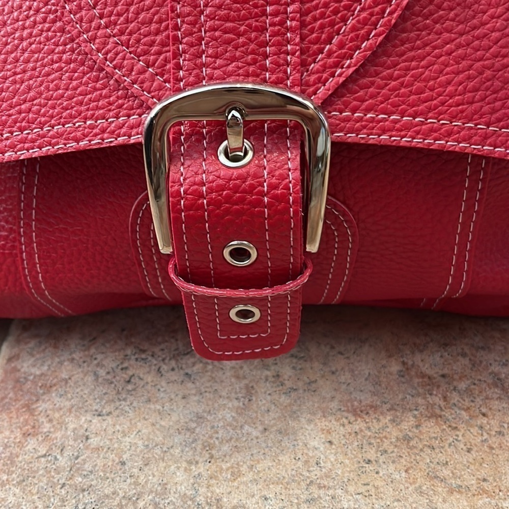 Vintage Signature Club A weekender bag red - Picture 2 of 4
